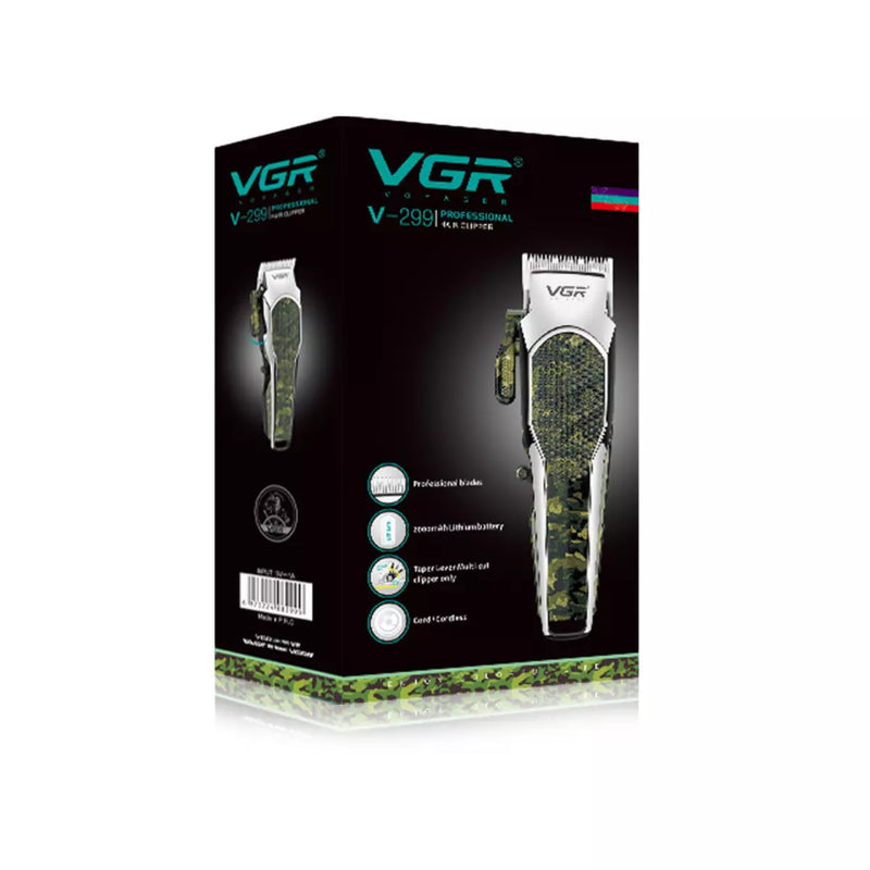 Máquina de Cortar Cabelo Profissional V-299 | VGR ®