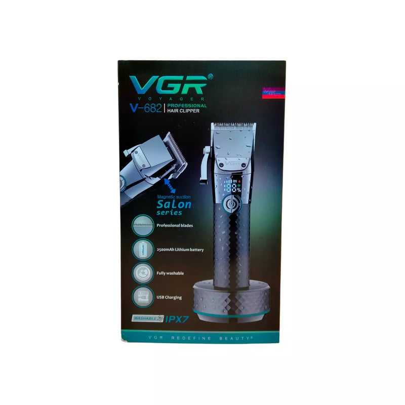 Máquina de Cortar Cabelo Profissional V-682 | VGR ®